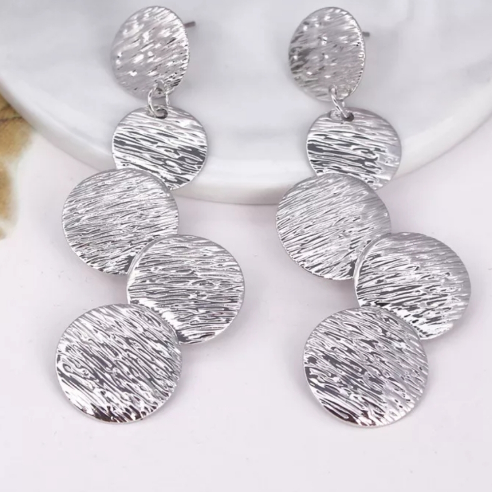 *Rhiannon* Large Bangle Earrings - Picture 4 of 4